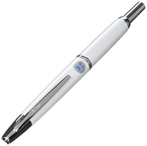 Pilot Fountain Pen FCT-15SR-PW-M Capless Decimo Pearl White Medium from Japan