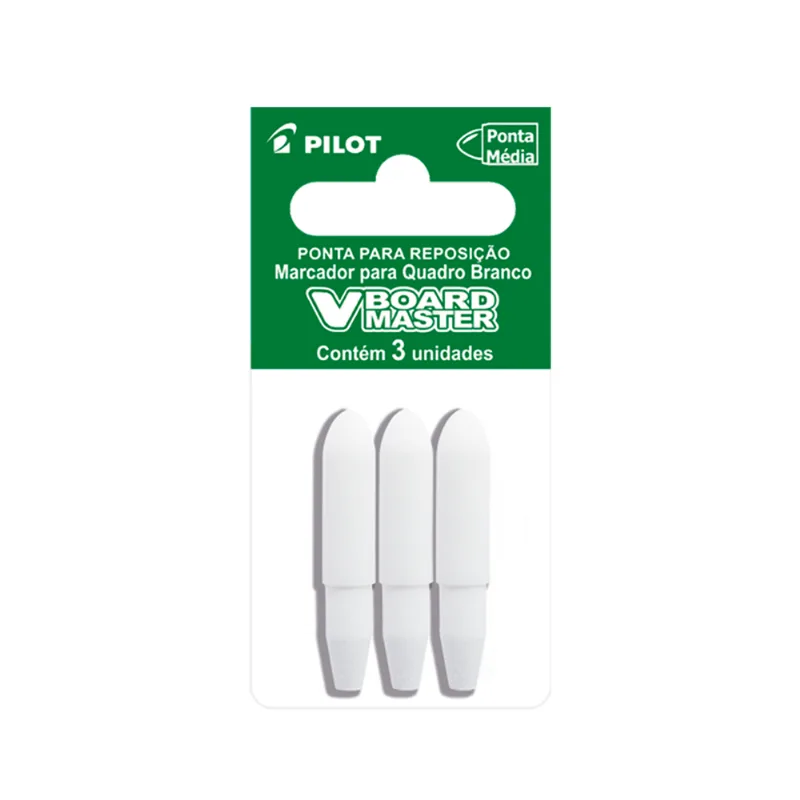 PONTA P/MARCADOR DE QUADRO BRANCO WBMA C/3 R.24500041200 SORTIDO
