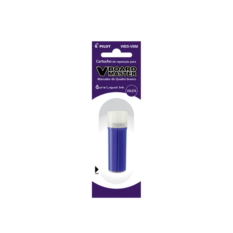 REFIL P/MARCADOR DE QUADRO BRANCO WBMA VIOLETA VI