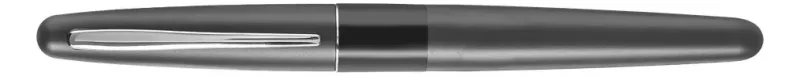 Caneta Tinteiro Pilot Mr Series Metal Fosco Preta Ponta M Preta Preto