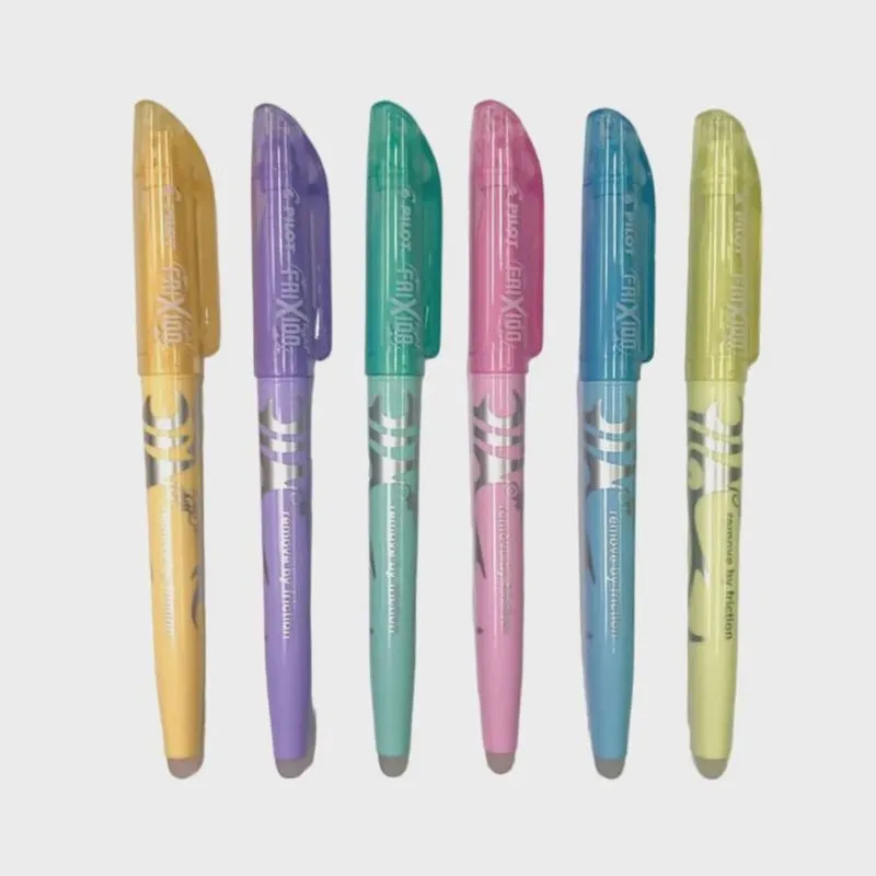 Marca Texto Apagável Frixion Light Pastel com 6 cores Pilot