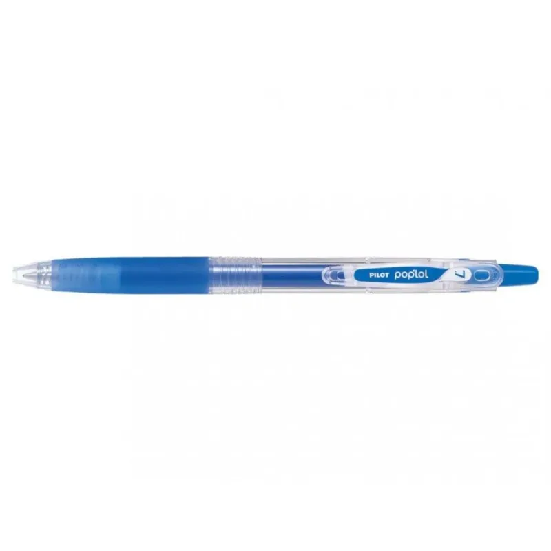 Caneta Esferográfica Gel Pop'LoL 0.7mm Azul Claro - Pilot