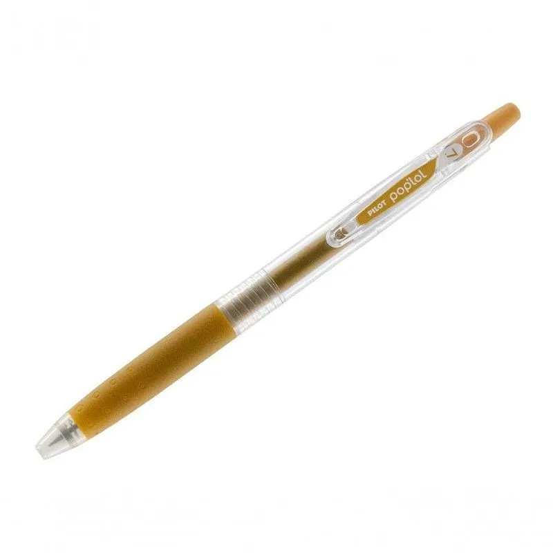 Caneta Gel Pop' Lol 0.7 Dourado Cx. c/ 12 Unidades - Pilot -