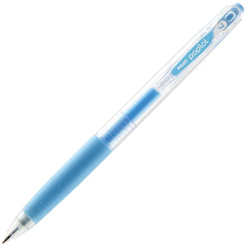 Caneta Retrátil Emborrachada 0.7Mm Azul Paste