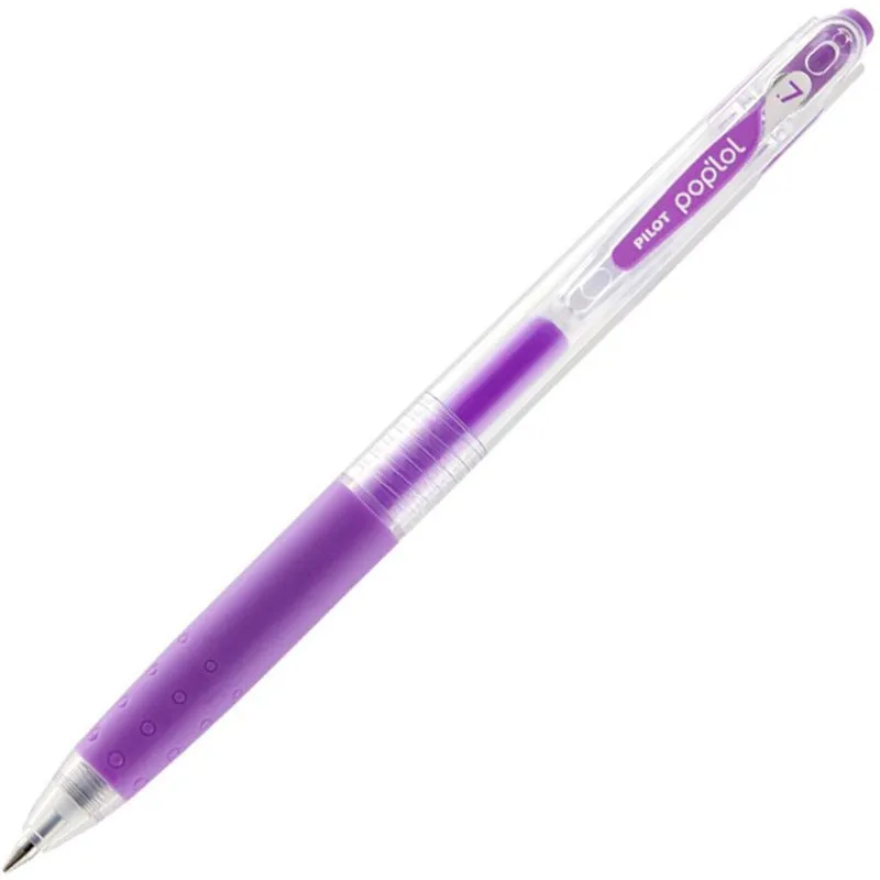 Caneta Retrátil Emborrachada Bl-Pl-7 Pop Lol 0.7Mm Roxo