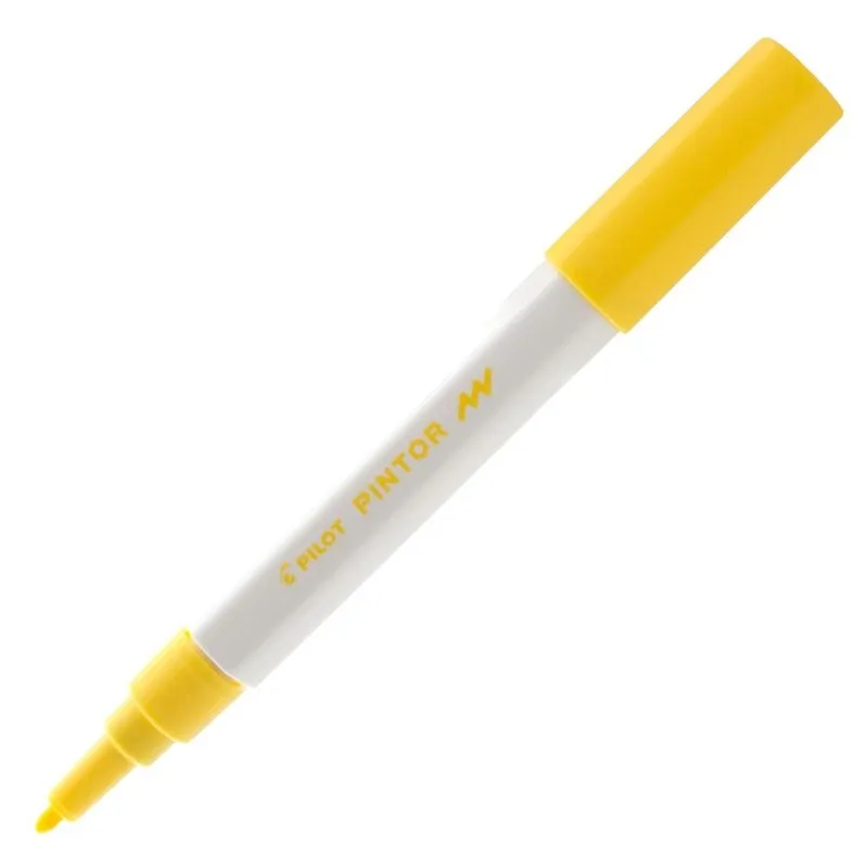 Marcador Multiuso Pilot Pintor Clássica 1.0mm Amarelo