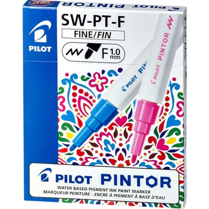 Marcador Artistico Pintor SW-PT-F 1.0MM Branco CX.C/06