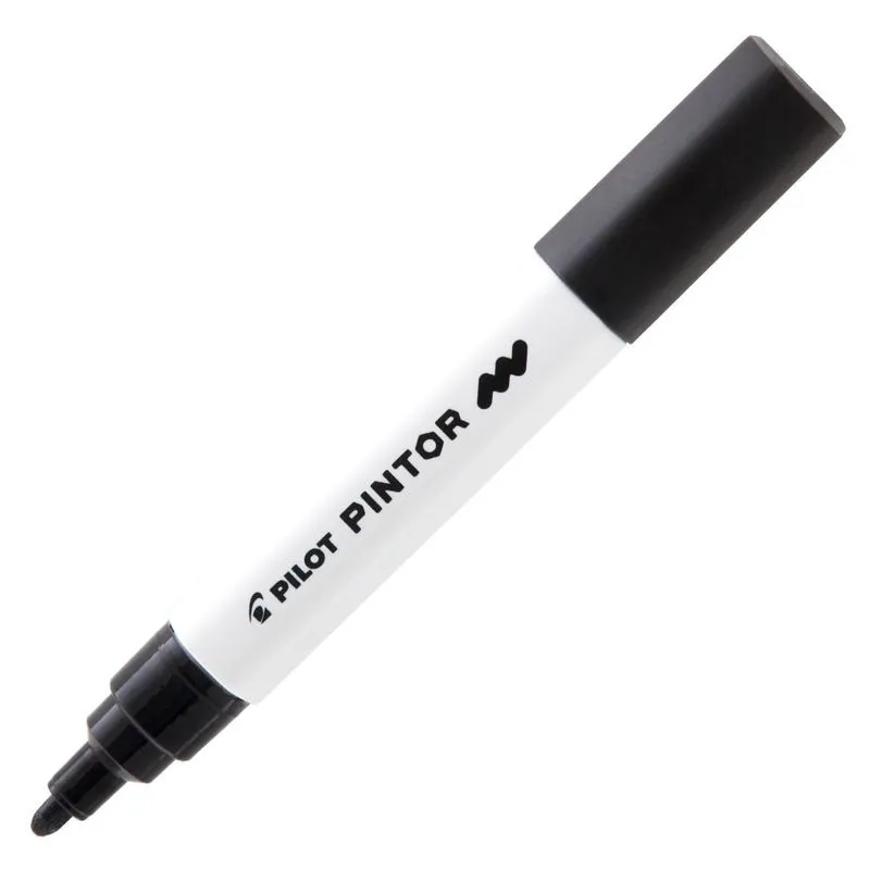 Marcador Multiuso Pilot Pintor Clássica 1.4mm Preto