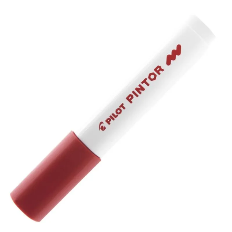 Marcador Pilot Pintor Médio - Clássicas - Vermelho