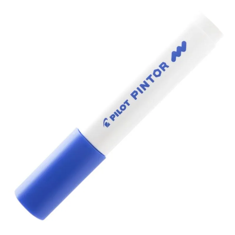 Marcador Pilot Pintor Médio - Clássicas - Azul Marcador Pilot Pintor Médio - Clássicas - Azul