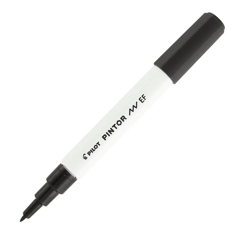 Marcador Multiuso Pilot Pintor Criativa 0.7mm Preto