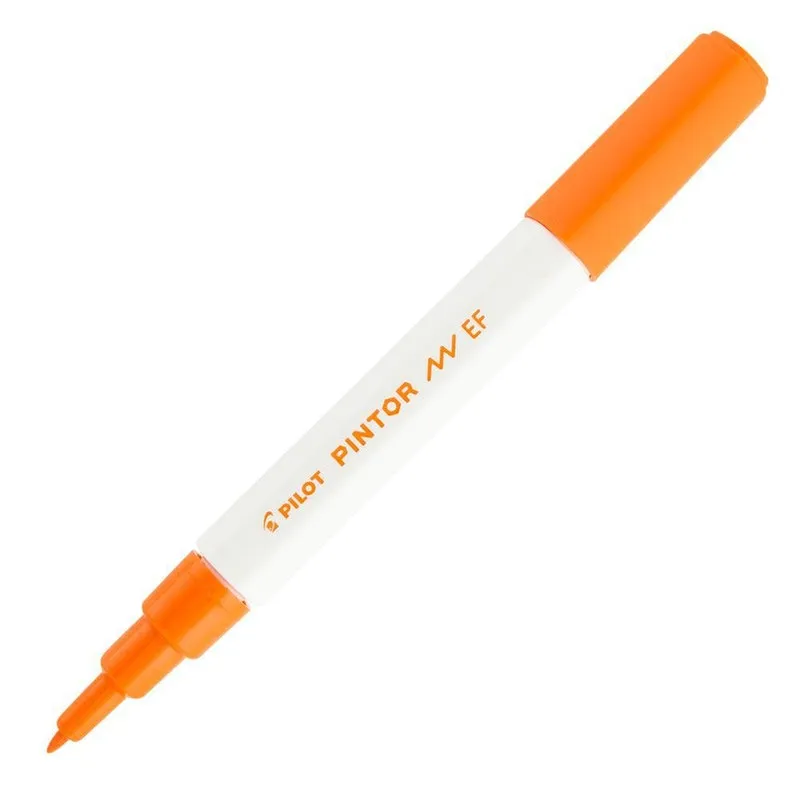 Marcador Multiuso Pilot Pintor Criativa 0.7mm Laranja