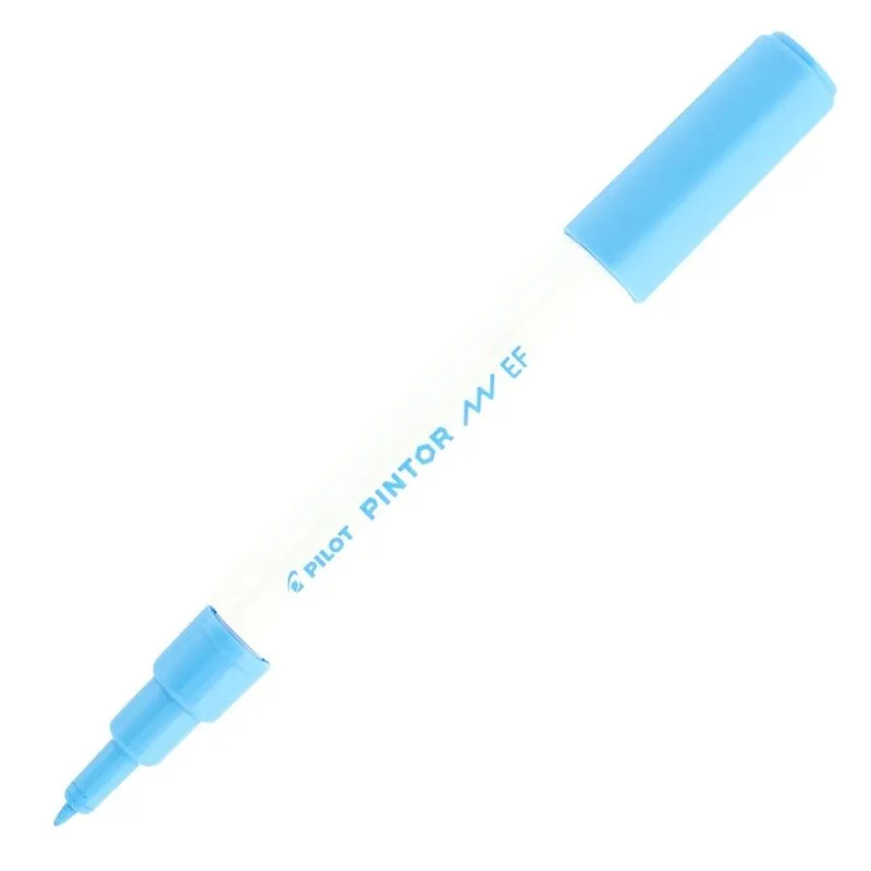 Marcador Multiuso Pilot Pintor Criativa 0.7mm Azul Claro