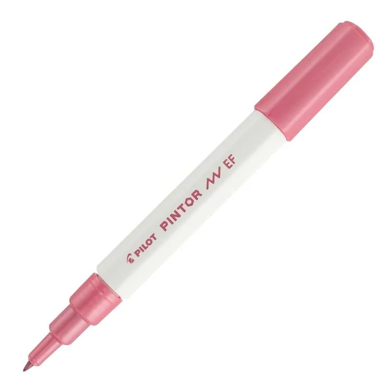 Marcador Multiuso Pilot Pintor Criativa 0.7mm Rosa Metálico