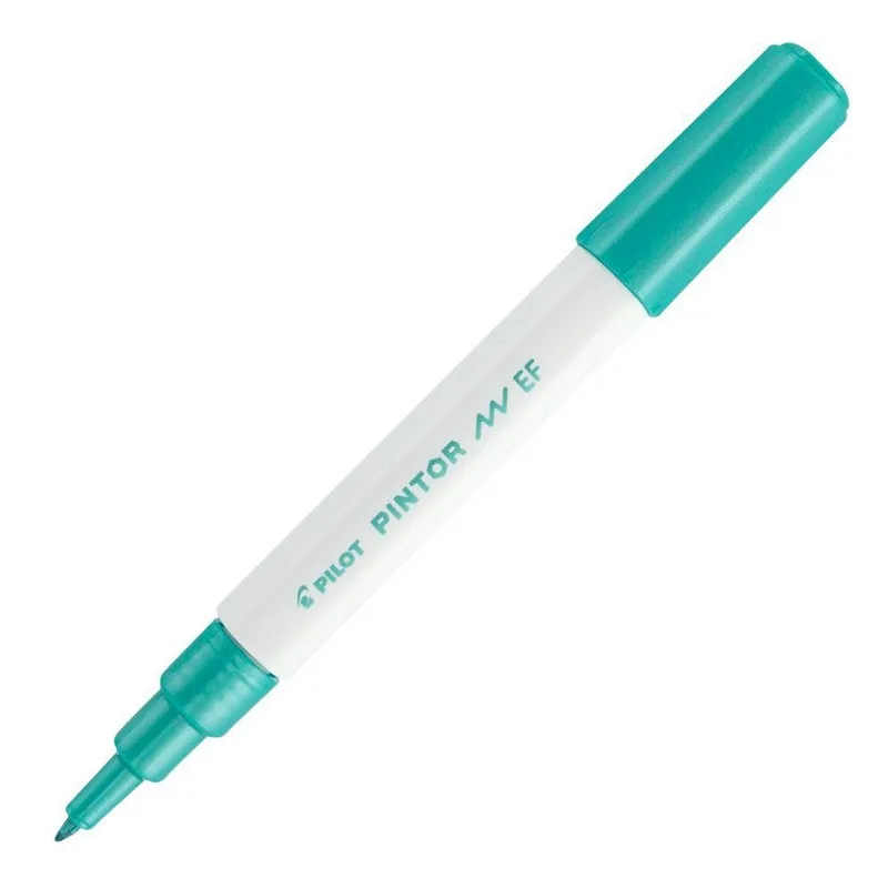 Marcador Multiuso Pilot Pintor Criativa 0.7Mm Verde Metálico