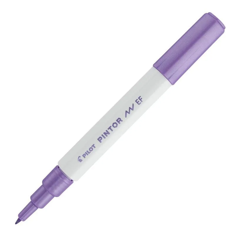 Marcador Multiuso Pilot Pintor 0.7Mm Violeta Metálico