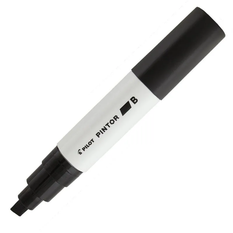 Marcador Multiuso Pilot Pintor Clássica 8.0mm Preto