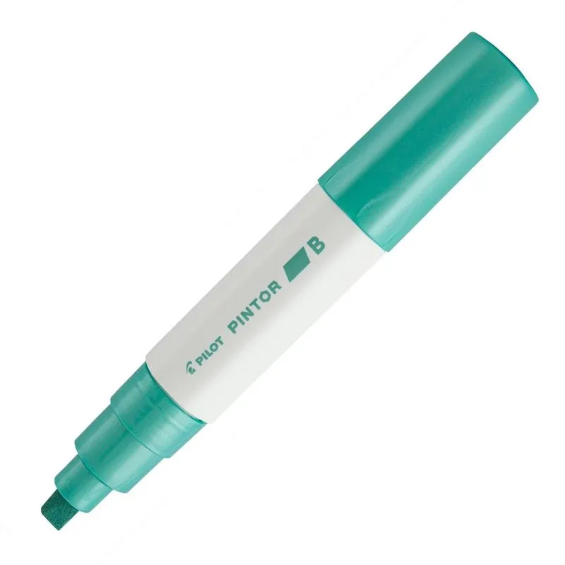Marcador Multiuso Pilot Pintor Metálica 8.0mm Verde