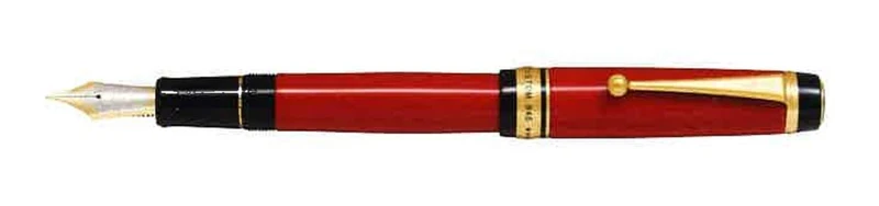 Pilot Fountain Pen Custom 845 Vermilion Broad Point 18K Nib Made in Japan NEW