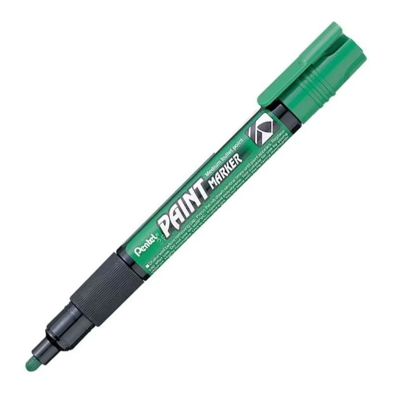 Marcador verde Pentel Permanente Paint Marker - MMP20-DO