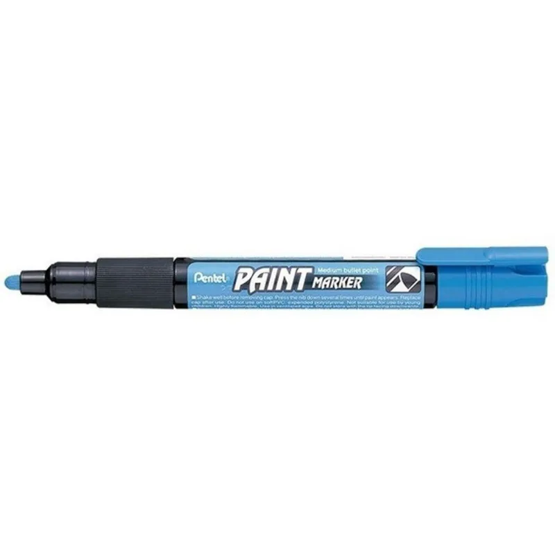 Marcador Profissional Pentel Paint Marker - Azul