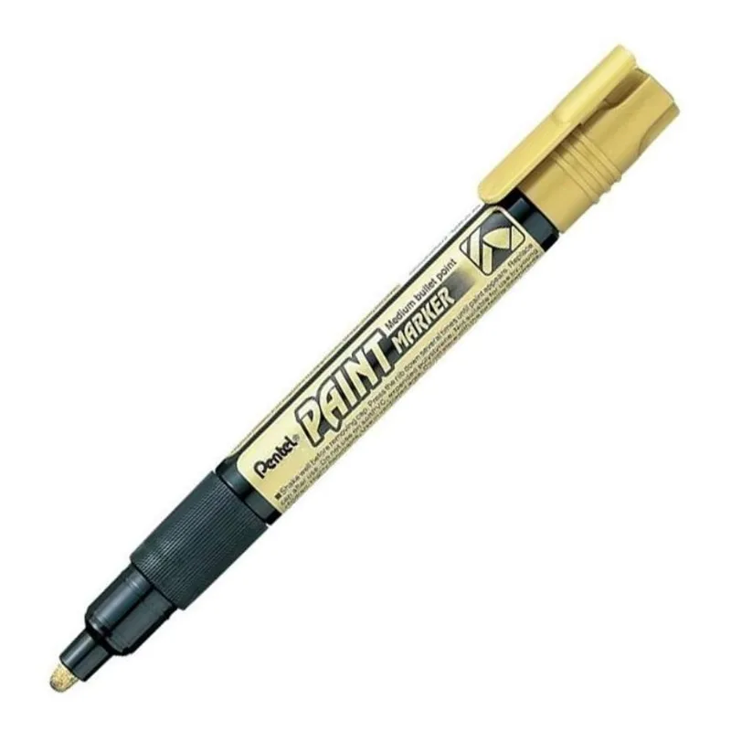 Paintmarker Marcador Profissional Pentel Permanente Ouro