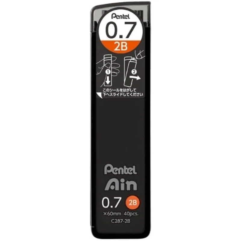 GRAFITE AIN STEIN 0.7MM 2B R.C287-2BO ÚNICA