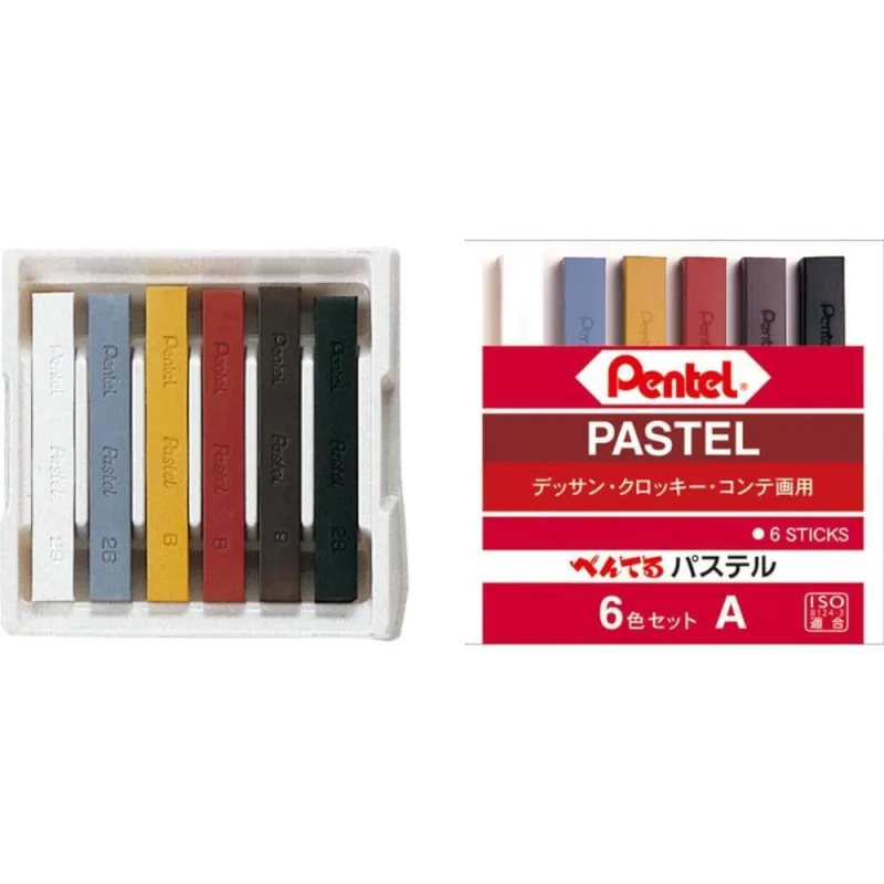 Giz Pastel Seco 6CORES Urbanas