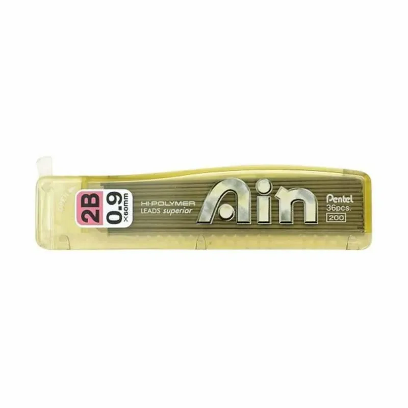 Grafite Hi-polymer Ain 0.9mm 2b Com 36 Minas - C259-2bpb