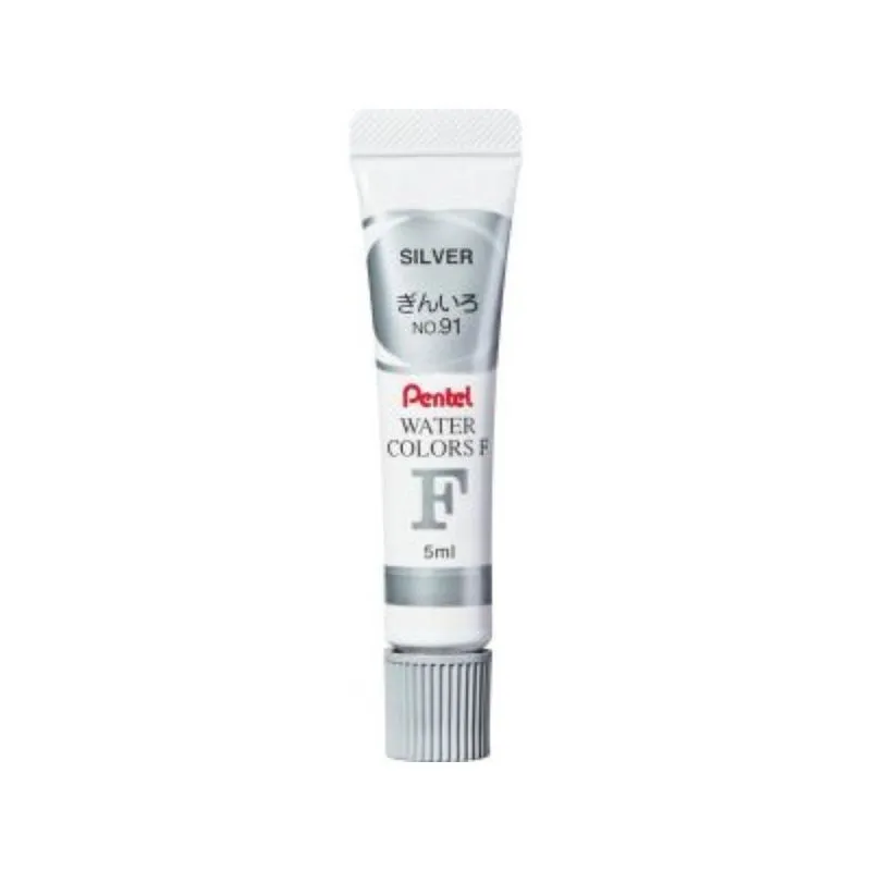Aquarela Pentel Arts Tubo 91 Silver 5ml