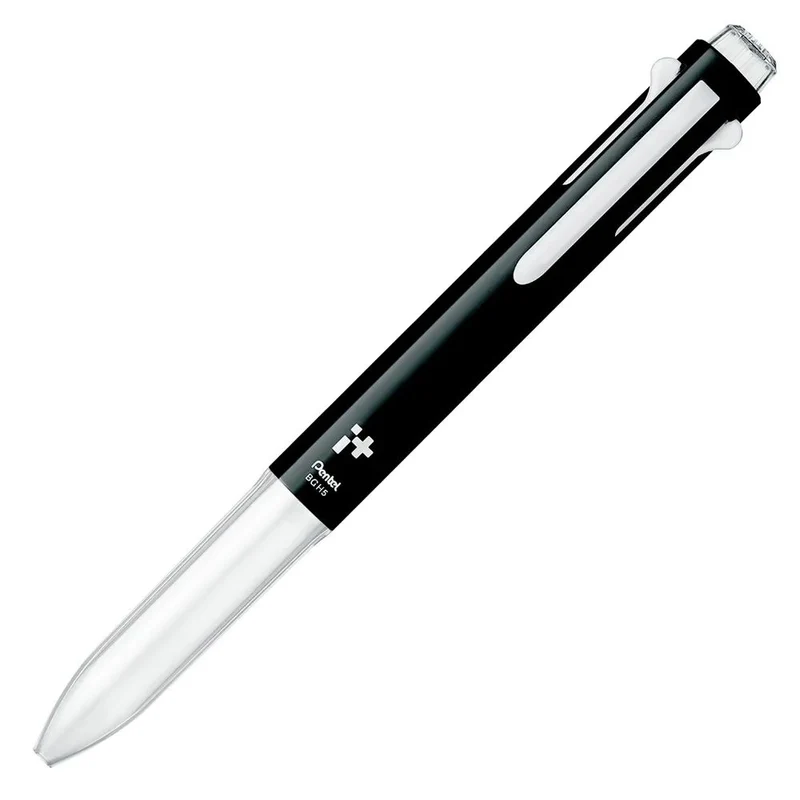 Corpo Caneta Multifuncional IPlus Pentel Personalizável 5 Gatilhos Preta
