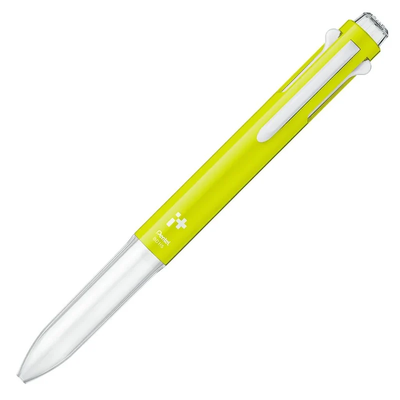 Corpo Caneta Multifuncional IPlus Pentel Personalizável 5 Gatilhos Verde Claro