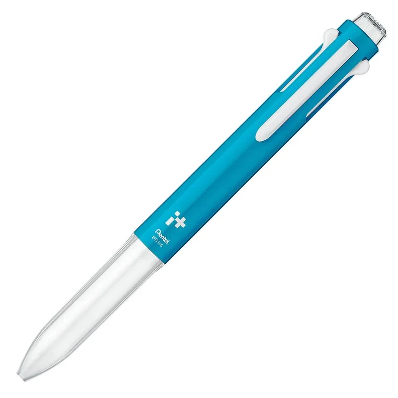 Corpo Caneta Multifuncional IPlus Pentel Personalizável 5 Gatilhos Azul