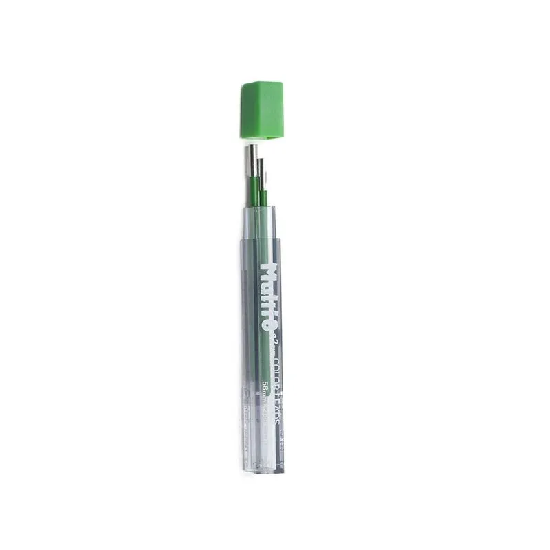 Estojo Mina Grafite Pentel Multi 8 2mm Verde c/ 2 unid