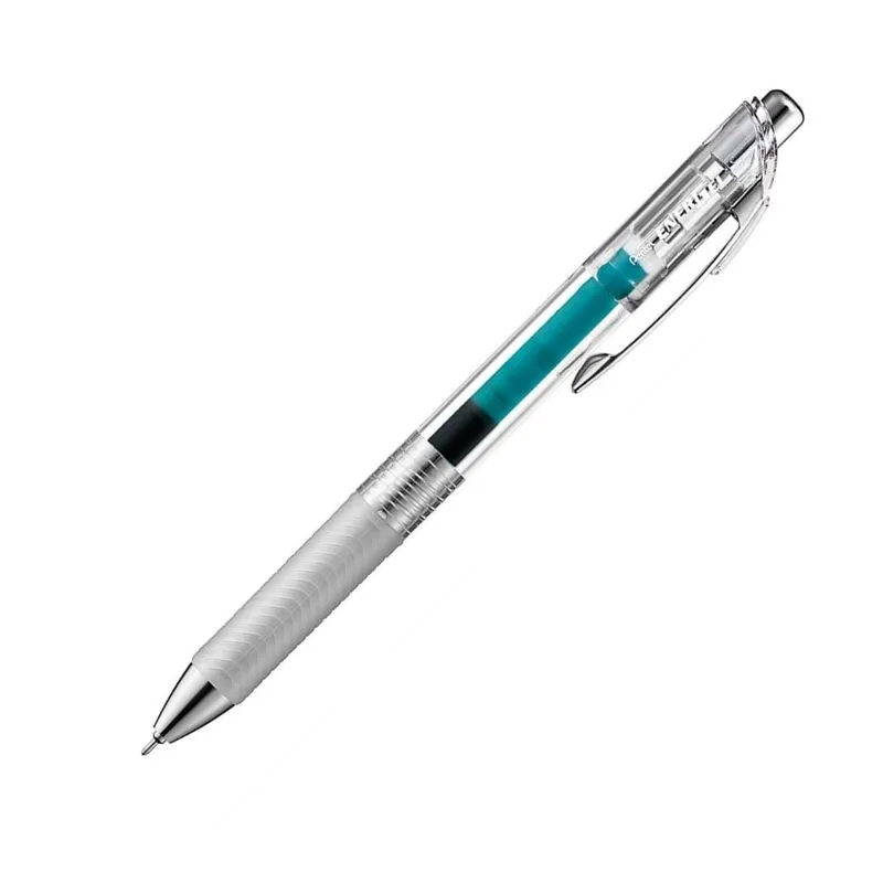 Caneta gel 0.7mm Energel Infree Turquesa - Pentel