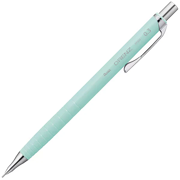 ぺんてる Pentel シャープペンシル ORENZ（オレンズ） 0.3mm ペールグリーン軸 XPP503-RD2 4902506431394