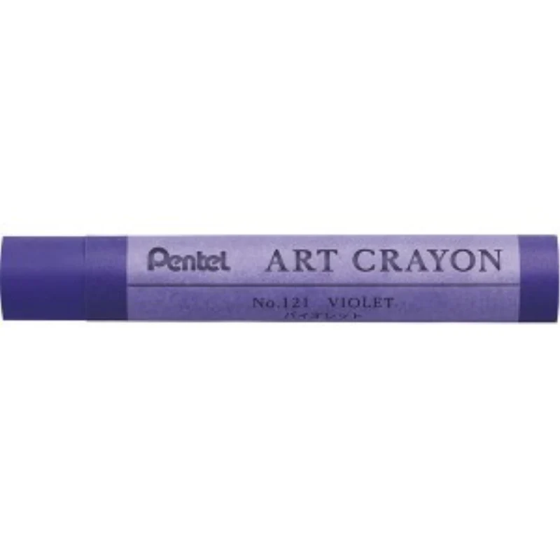 ぺんてる アートクレヨン バイオレット PTACT121 4902506436757（10セット）