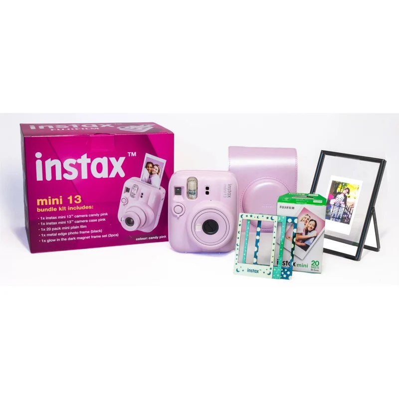 Fujifilm Instax Mini 13 Premium Bundle (Pink)