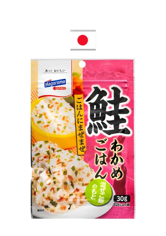 Tempero Para Arroz Sabor Algas Peixe Salmão 30g Hagoromo Japão