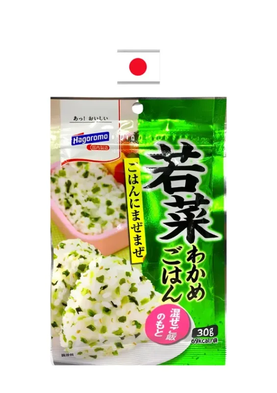 Tempero Para Arroz Sabor Alga Marinhas 30g Hagoromo Japão