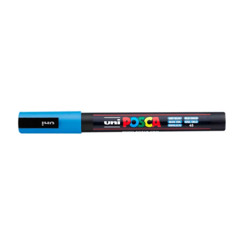 MARCADOR POSCA FINE LINE PC-3M SKY BLUE R.45.4411