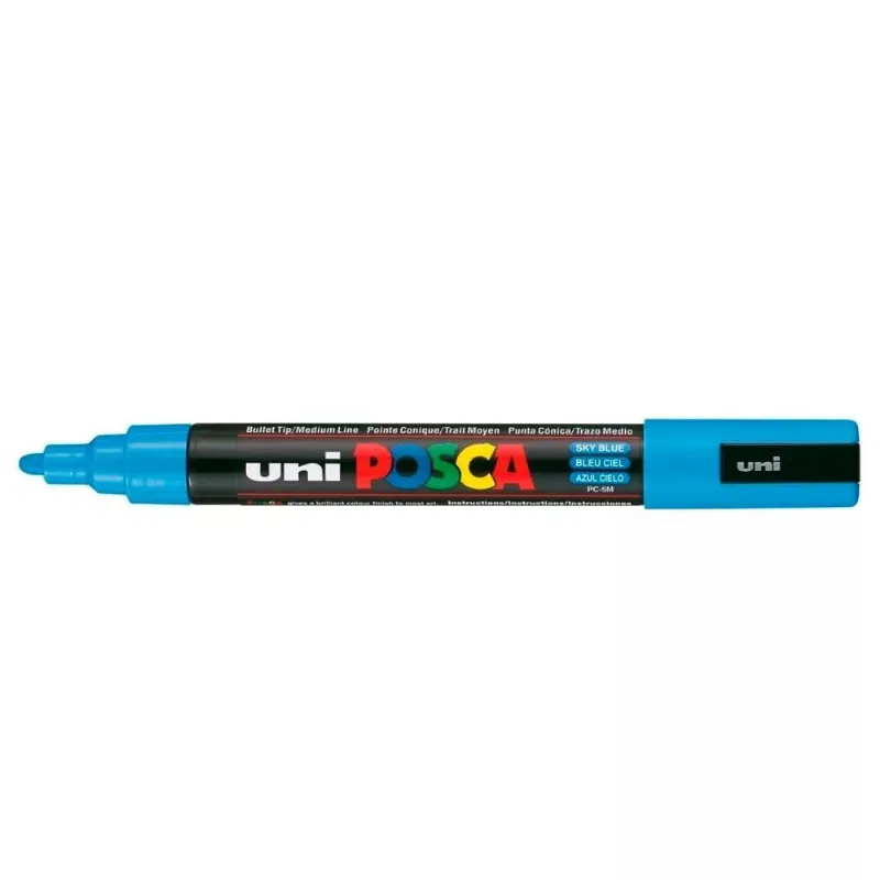 Caneta Posca Pc 5M Sky Blue 75180 - Uni