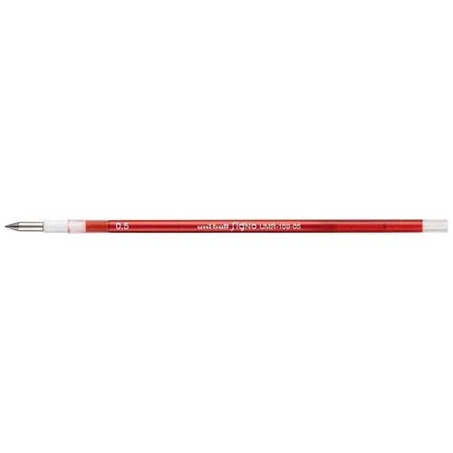 三菱鉛筆 ゲル替芯0.5mm UMR10905.15 レッド 4902778093245（10セット）