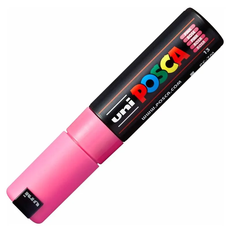 Caneta Posca Uni-Ball PC-7M 4.5-5.5mm Rosa