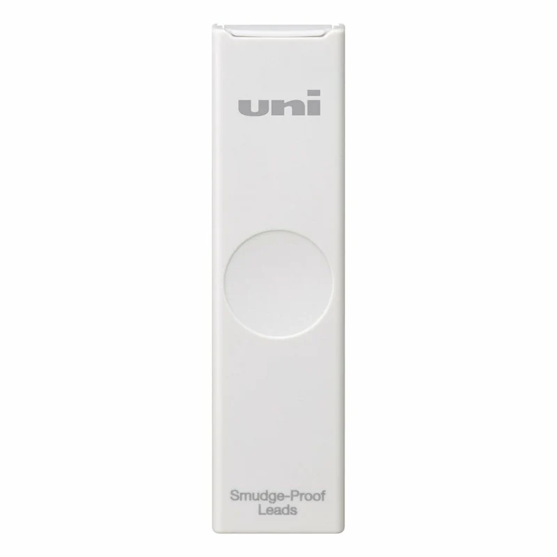 三菱鉛筆｜MITSUBISHI PENCIL シャープ替芯 [0.5mm/HB] uni（ユニ） カラーケース ホワイト ULSF05HB.1 4902778313589（10セット）