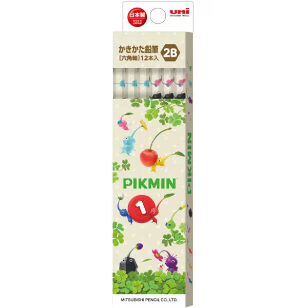三菱鉛筆 MITSUBISHI PENCIL ダース鉛筆 ピクミン PKS 2B K56522B 4902778319963