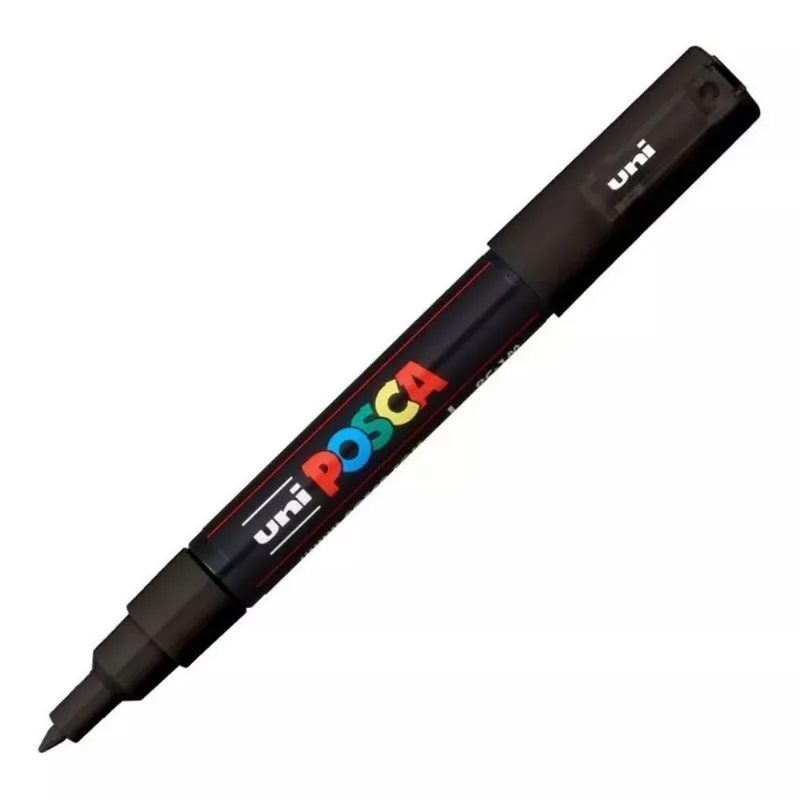 Caneta Posca PC 1M Preto 431278 - Uni