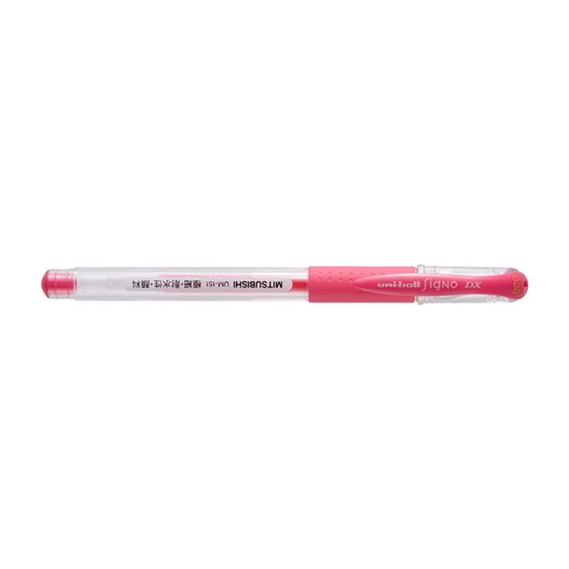 Caneta Gel Signo DX 0.38 UM-151 - Rosa - Uniball (76.2500)