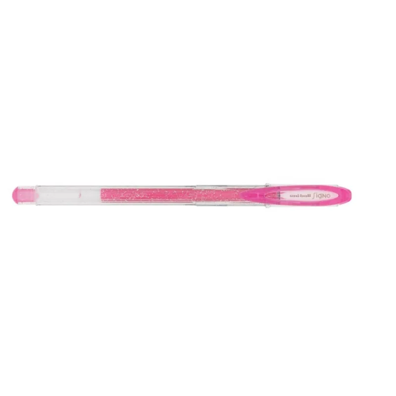 Caneta Gel Sparkling Uni-ball Rosa - Sertic