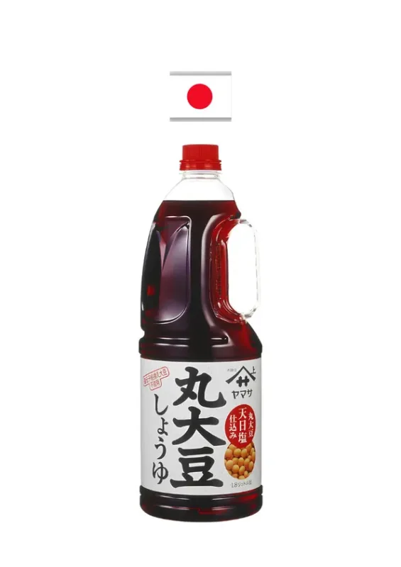 YAMASA SHOYU MARUDAIZU 1.8L - Molho de soja forte encorpado. Origem: Japão